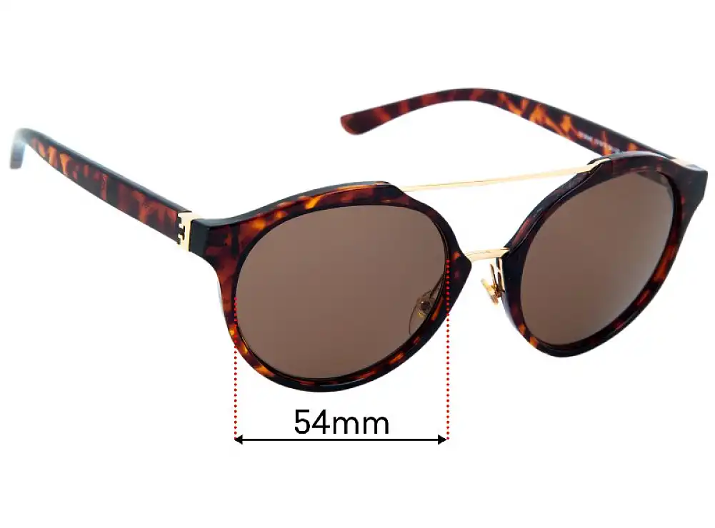 Replacement Lenses for Tory Burch TY9048 - 54mm Wide Replacement Lenses for Tory Burch TY9048 - 54mm Wide