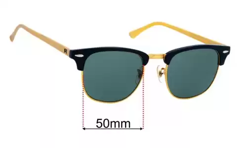 Replacement Lenses for William Painter The Empire - 50mm Wide Sunglass Fix Replacement Lenses for William Painter The Empire - 50mm Wide