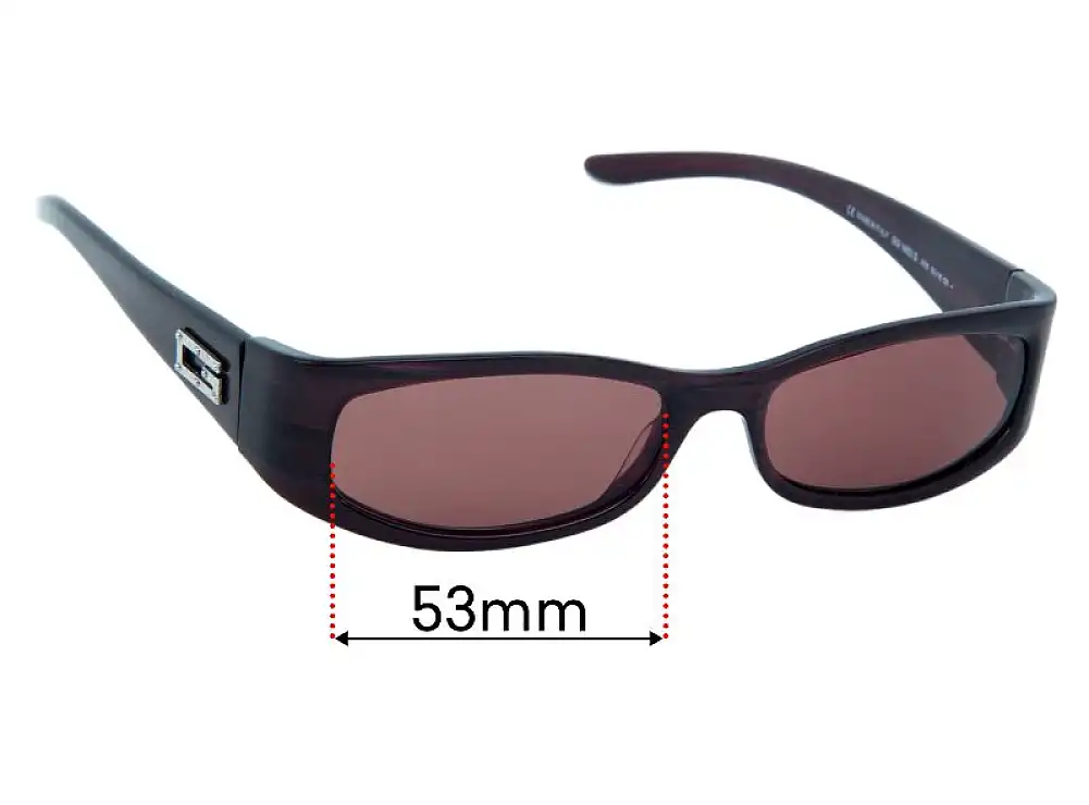 Sunglass Fix Replacement Lenses for Gucci GG1483/S - 53mm Wide Sunglass Fix Replacement Lenses for Gucci GG1483/S - 53mm Wide