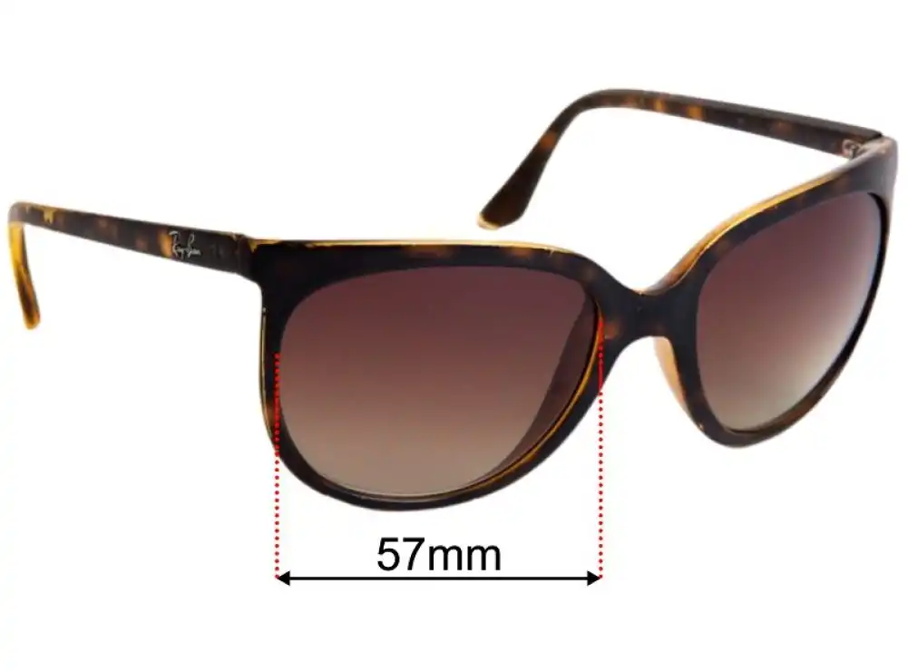 Sunglass Fix Replacement Lenses for Ray-Ban RB4126 - 57mm Wide Sunglass Fix Replacement Lenses for Ray-Ban RB4126 - 57mm Wide