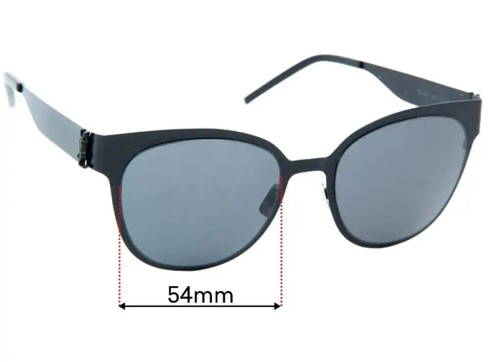 Sunglass Fix Replacement Lenses for Saint Laurent SL M42 - 54mm Wide Sunglass Fix Replacement Lenses for Saint Laurent SL M42 - 54mm Wide