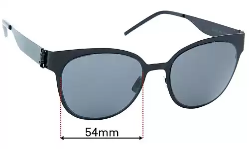 Sunglass Fix Replacement Lenses for Saint Laurent SL M42 - 54mm Wide Sunglass Fix Replacement Lenses for Saint Laurent SL M42 - 54mm Wide