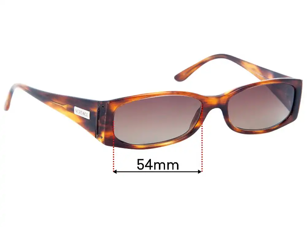 Sunglass Fix Replacement Lenses for Versace MOD 3044 - 54mm Wide Sunglass Fix Replacement Lenses for Versace MOD 3044 - 54mm Wide