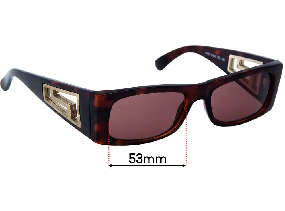 Versace MOD 724/A Replacement Lenses - 53mm Versace MOD 724/A Replacement Lenses - 53mm