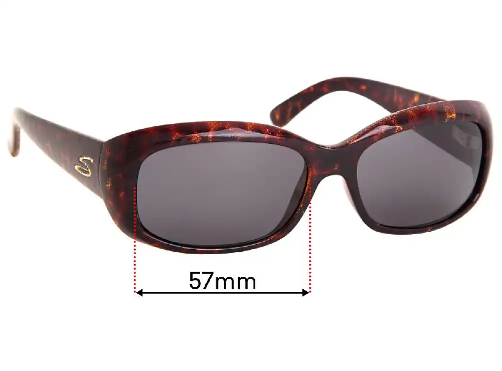Sunglass Fix Replacement Lenses for Serengeti Bianca - 57mm Wide Sunglass Fix Replacement Lenses for Serengeti Bianca - 57mm Wide