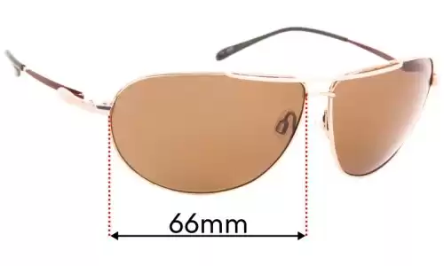 Sunglass Fix Replacement Lenses for Serengeti Salto - 66mm Wide Sunglass Fix Replacement Lenses for Serengeti Salto - 66mm Wide