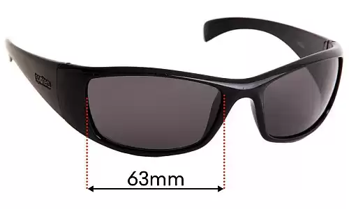 Sunglass Fix Replacement Lenses for Spotters Artic + (Plus) - 63mm Wide Sunglass Fix Replacement Lenses for Spotters Artic + (Plus) - 63mm Wide