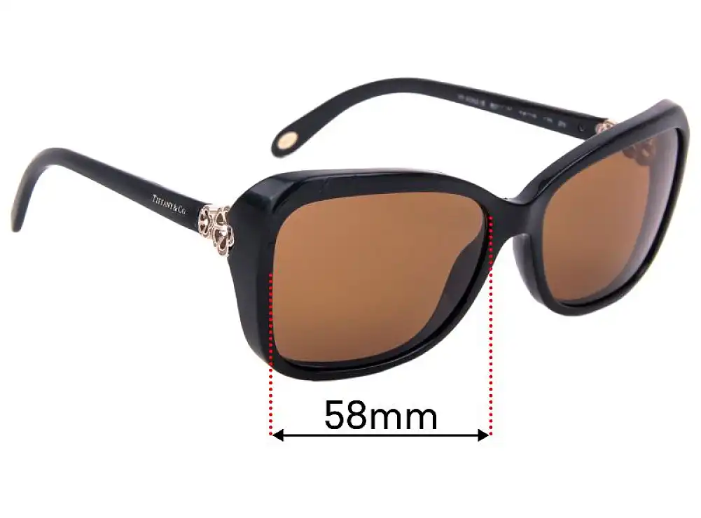 Sunglass Fix Replacement Lenses for Tiffany & Co TF 4052 Garden Butterfly - 58mm Wide Sunglass Fix Replacement Lenses for Tiffany & Co TF 4052 Garden Butterfly - 58mm Wide