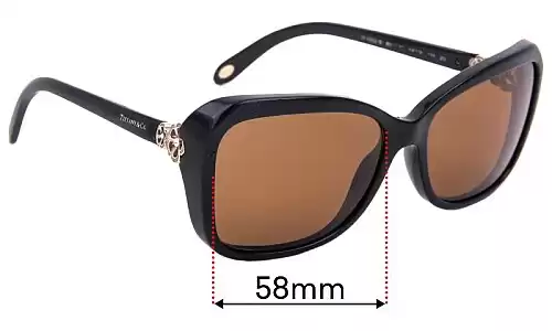 Sunglass Fix Replacement Lenses for Tiffany & Co TF 4052 Garden Butterfly - 58mm Wide Sunglass Fix Replacement Lenses for Tiffany & Co TF 4052 Garden Butterfly - 58mm Wide