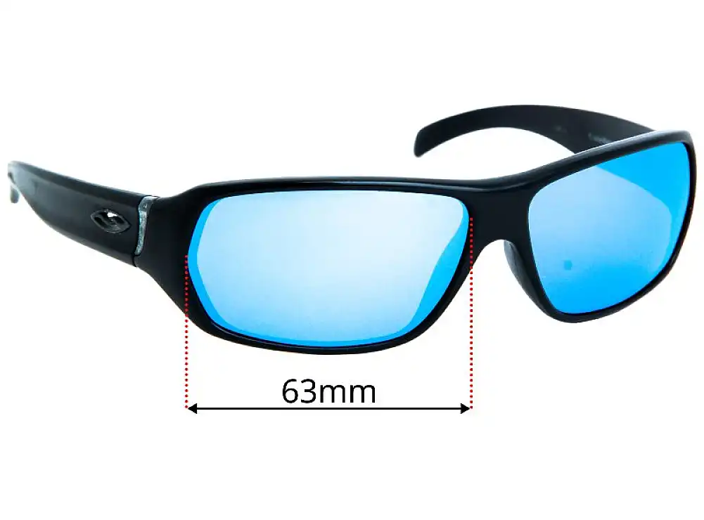 Sunglass Fix Replacement Lenses for Smith Pavilion - 63mm Wide Sunglass Fix Replacement Lenses for Smith Pavilion - 63mm Wide
