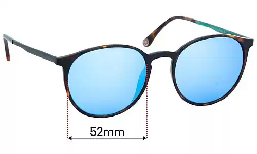 Sunglass Fix Replacement Lenses for Jaguar Mod. 37613 - 52mm Wide Sunglass Fix Replacement Lenses for Jaguar Mod. 37613 - 52mm Wide