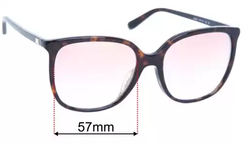 Sunglass Fix Replacement Lenses for Michael Kors MK2137U Anaheim - 57mm Wide Sunglass Fix Replacement Lenses for Michael Kors MK2137U Anaheim - 57mm Wide