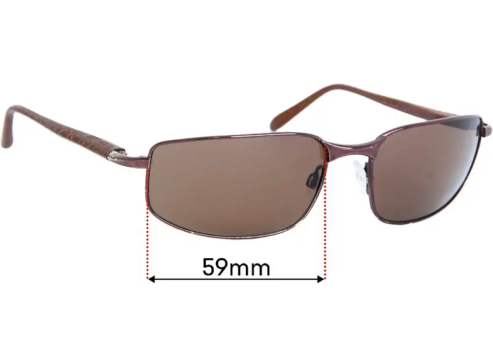 Sunglass Fix Replacement Lenses for Serengeti Luigi - 59mm Wide Sunglass Fix Replacement Lenses for Serengeti Luigi - 59mm Wide