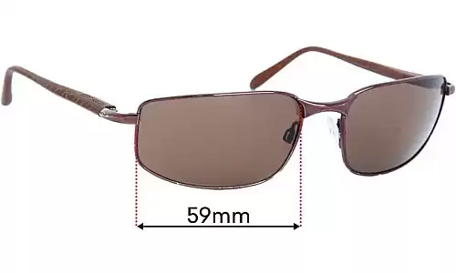 Sunglass Fix Replacement Lenses for Serengeti Luigi - 59mm Wide Sunglass Fix Replacement Lenses for Serengeti Luigi - 59mm Wide
