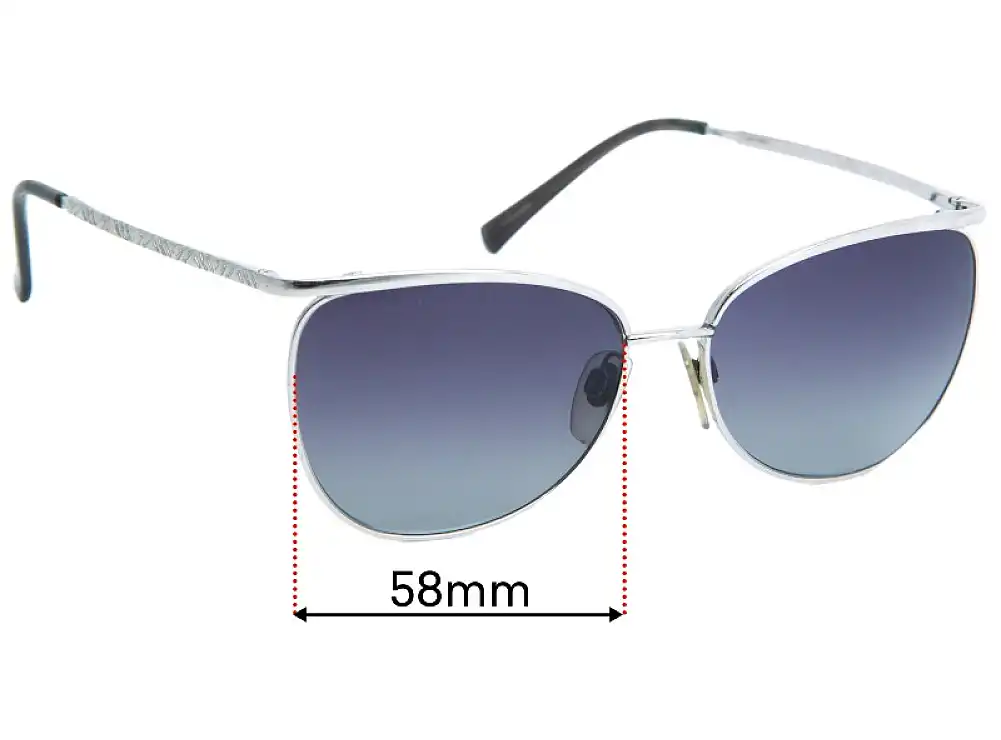 Sunglass Fix Replacement Lenses for Burberry B 3059 - 58mm Wide Sunglass Fix Replacement Lenses for Burberry B 3059 - 58mm Wide