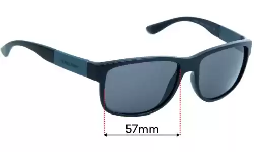 Sunglass Fix Replacement Lenses for Giorgio Armani AR 8057 - 57mm Wide Sunglass Fix Replacement Lenses for Giorgio Armani AR 8057 - 57mm Wide