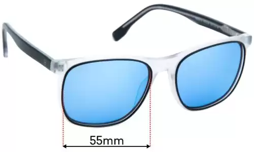 Sunglass Fix Replacement Lenses for Miss Specs Appeal WD5016 - 55mm Wide Sunglass Fix Replacement Lenses for Miss Specs Appeal WD5016 - 55mm Wide