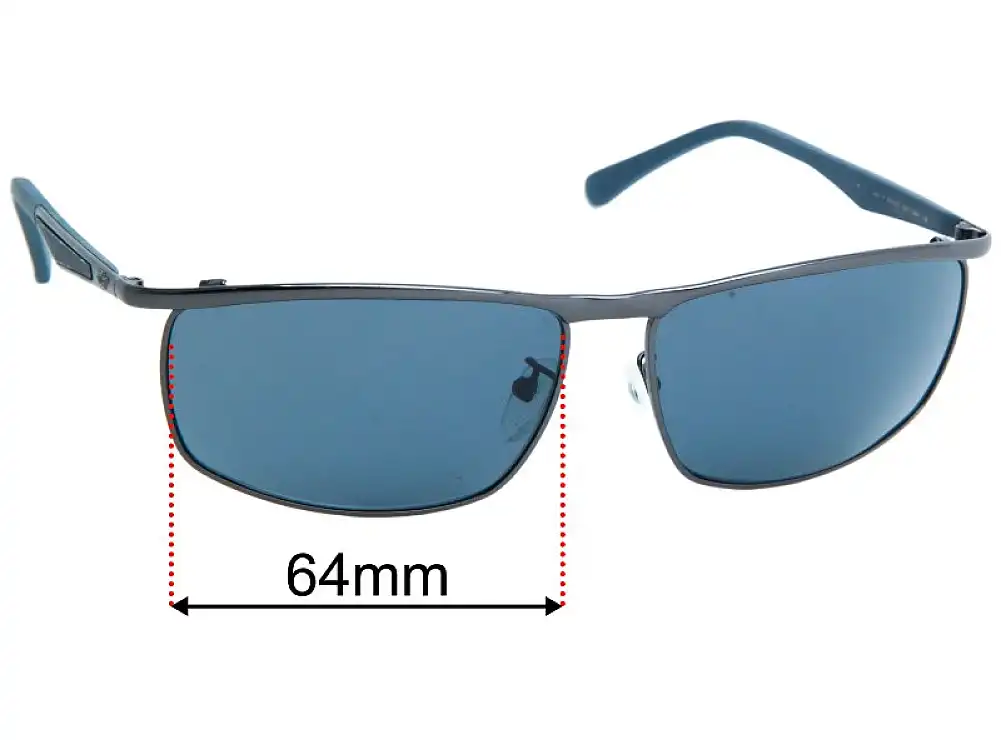 Sunglass Fix Replacement Lenses for Police S8756 - 64mm Wide Sunglass Fix Replacement Lenses for Police S8756 - 64mm Wide