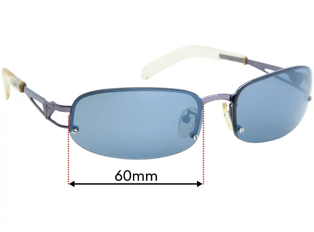 Sunglass Fix Replacement Lenses for Roxy Heartbraker - 60mm Wide Sunglass Fix Replacement Lenses for Roxy Heartbraker - 60mm Wide