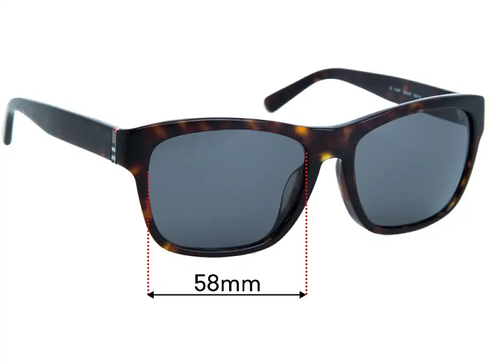 Sunglass Fix Replacement Lenses for Burberry B 4194F - 58mm Wide Sunglass Fix Replacement Lenses for Burberry B 4194F - 58mm Wide