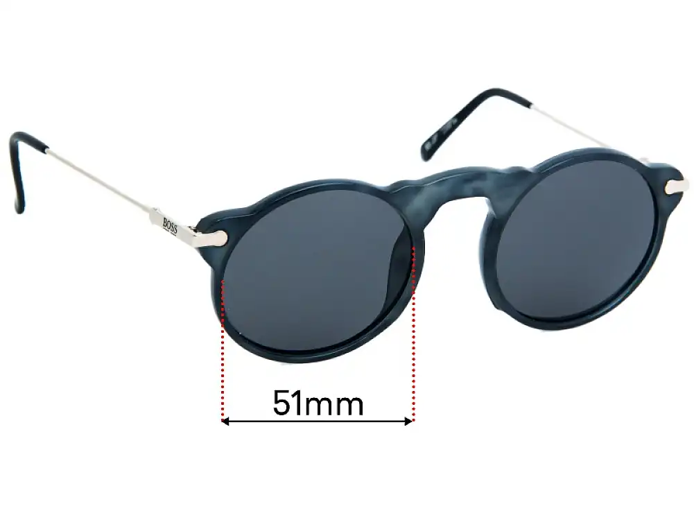Sunglass Fix Replacement Lenses for Hugo Boss 5108 - 51mm Wide Sunglass Fix Replacement Lenses for Hugo Boss 5108 - 51mm Wide