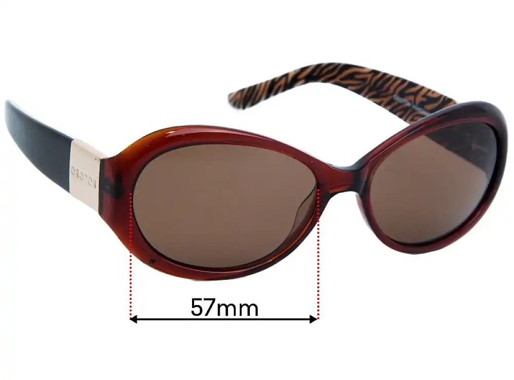 Sunglass Fix Replacement Lenses for Oroton Afrique - 57mm Wide Sunglass Fix Replacement Lenses for Oroton Afrique - 57mm Wide