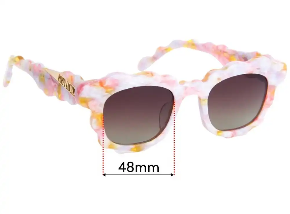 Sunglass Fix Replacement Lenses for Poppy Lissiman Crimpie - 48mm Wide Sunglass Fix Replacement Lenses for Poppy Lissiman Crimpie - 48mm Wide
