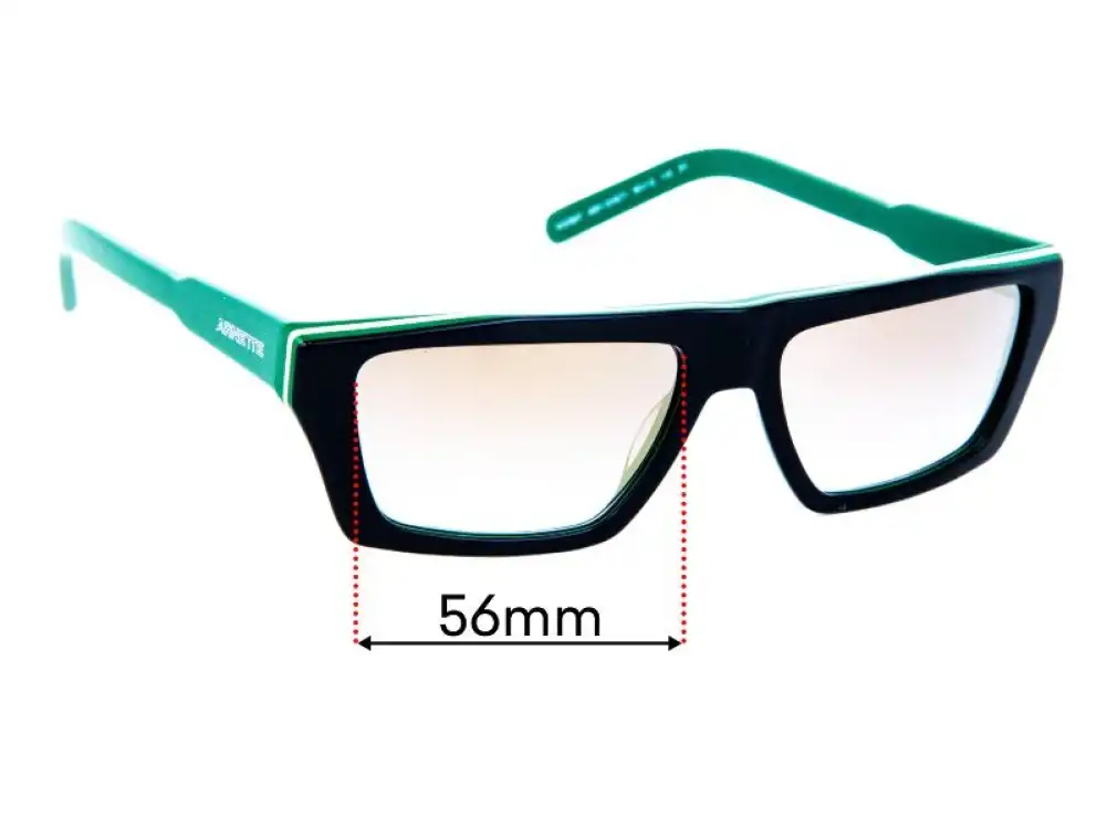 Sunglass Fix Replacement Lenses for Arnette Woobat AN4281 - 56mm Wide Sunglass Fix Replacement Lenses for Arnette Woobat AN4281 - 56mm Wide