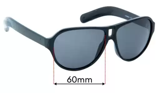 Sunglass Fix Replacement Lenses for Chanel 5233 - 60mm Wide Sunglass Fix Replacement Lenses for Chanel 5233 - 60mm Wide