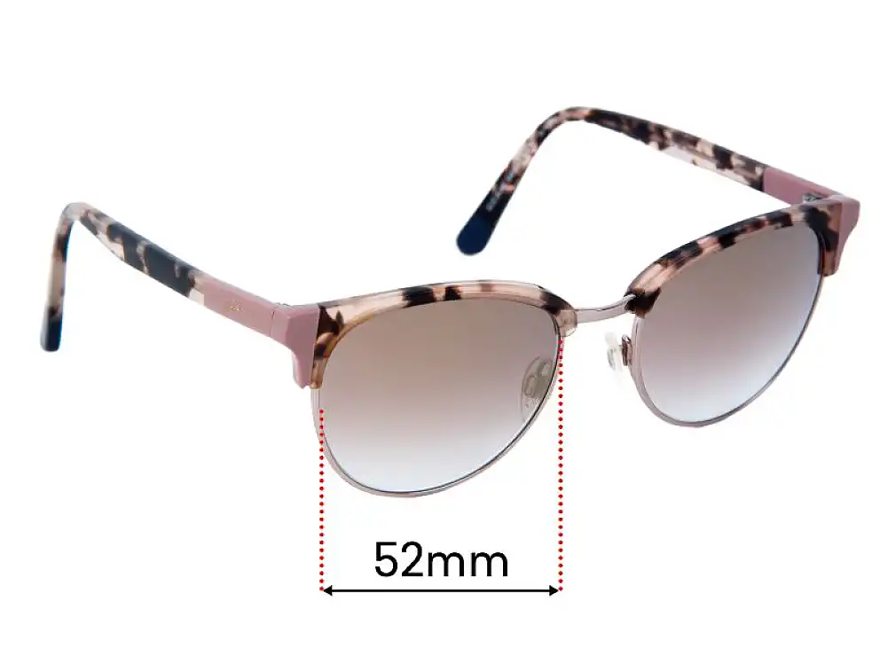 Sunglass Fix Replacement Lenses for Gant GA8063 - 52mm Wide Sunglass Fix Replacement Lenses for Gant GA8063 - 52mm Wide