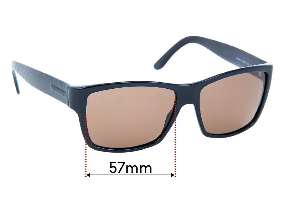 Sunglass Fix Replacement Lenses for Gucci GG1000/S - 57mm Wide Sunglass Fix Replacement Lenses for Gucci GG1000/S - 57mm Wide