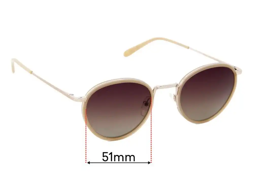Sunglass Fix Replacement Lenses for Moscot Bupkes - 51mm Wide Sunglass Fix Replacement Lenses for Moscot Bupkes - 51mm Wide