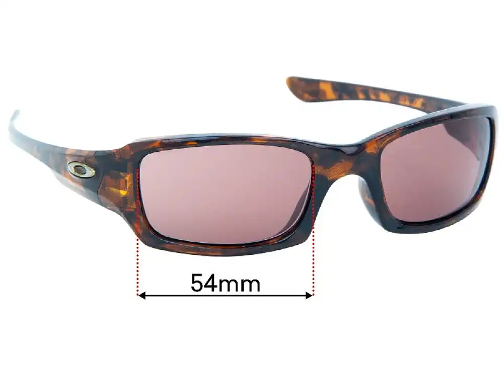 Sunglass Fix Replacement Lenses for Oakley (4 + 1)² Five Squared OO9238 - 54mm Wide Sunglass Fix Replacement Lenses for Oakley (4 + 1)² Five Squared OO9238 - 54mm Wide