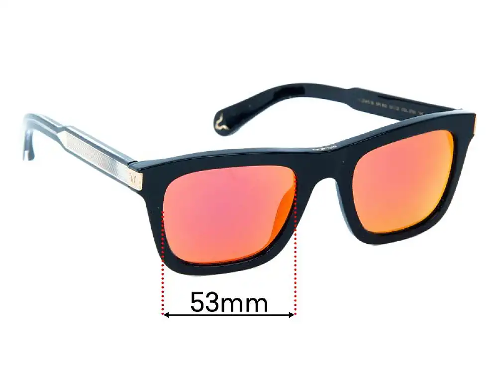 Sunglass Fix Replacement Lenses for Police Lewis 16 SPLB32 - 53mm Wide Sunglass Fix Replacement Lenses for Police Lewis 16 SPLB32 - 53mm Wide
