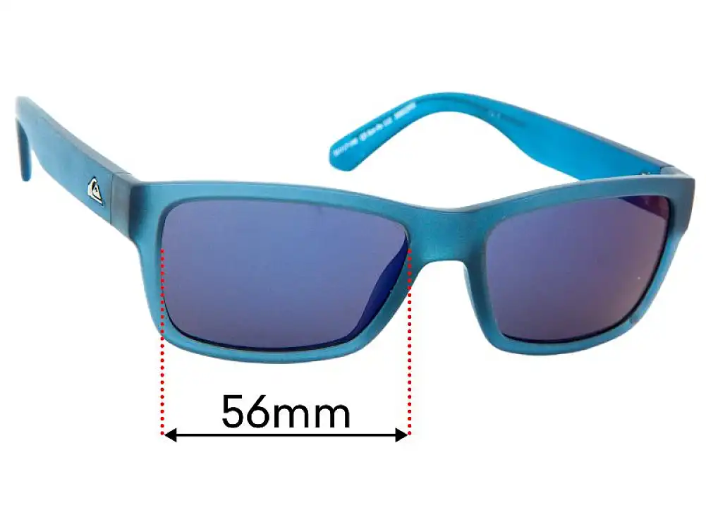 Sunglass Fix Replacement Lenses for Quiksilver QS Sun Rx 112 - 56mm Wide Sunglass Fix Replacement Lenses for Quiksilver QS Sun Rx 112 - 56mm Wide