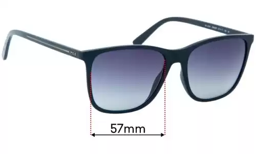 Sunglass Fix Replacement Lenses for Polo Polo PH 4143 - 57mm Wide Sunglass Fix Replacement Lenses for Polo Polo PH 4143 - 57mm Wide