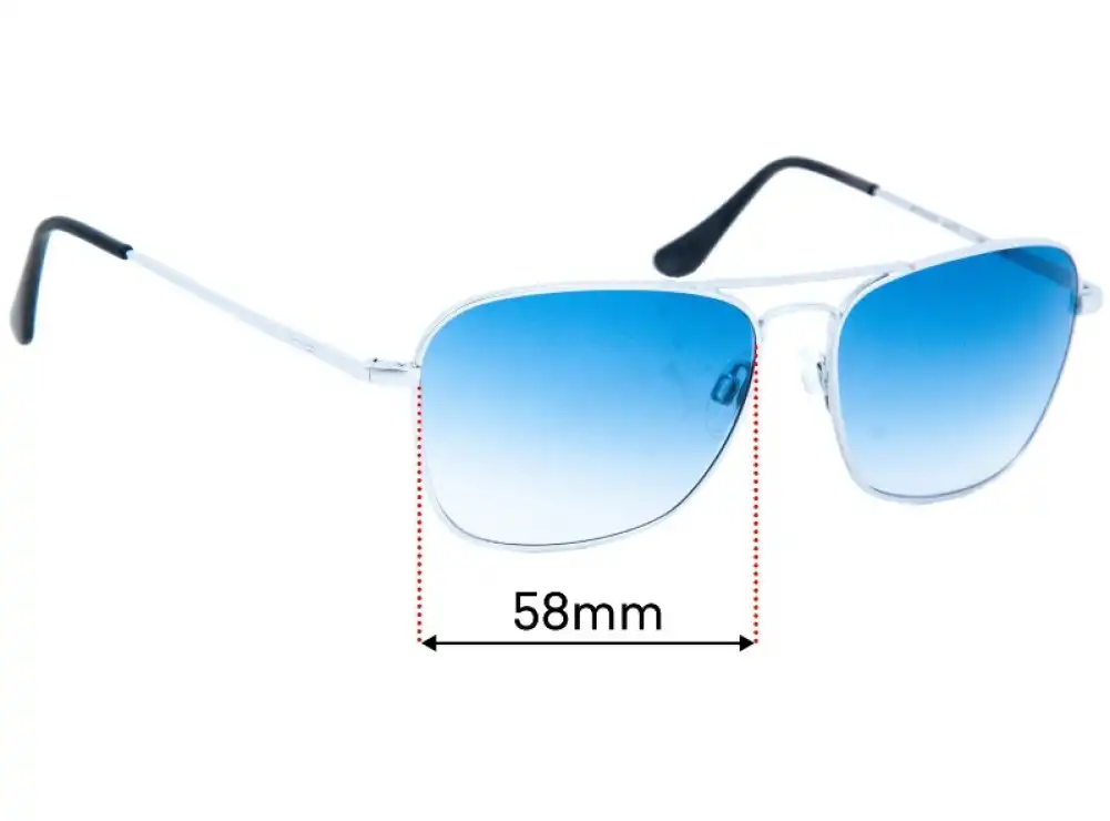 Sunglass Fix Replacement Lenses for Randolph Engineering Intruder - 58mm Wide Sunglass Fix Replacement Lenses for Randolph Engineering Intruder - 58mm Wide