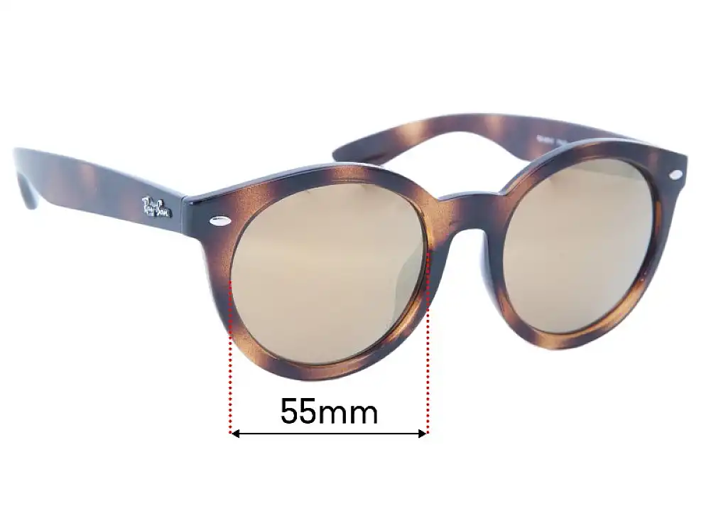 Sunglass Fix Replacement Lenses for Ray-Ban RB4261D - 55mm Wide Sunglass Fix Replacement Lenses for Ray-Ban RB4261D - 55mm Wide