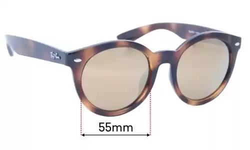 Sunglass Fix Replacement Lenses for Ray-Ban RB4261D - 55mm Wide Sunglass Fix Replacement Lenses for Ray-Ban RB4261D - 55mm Wide