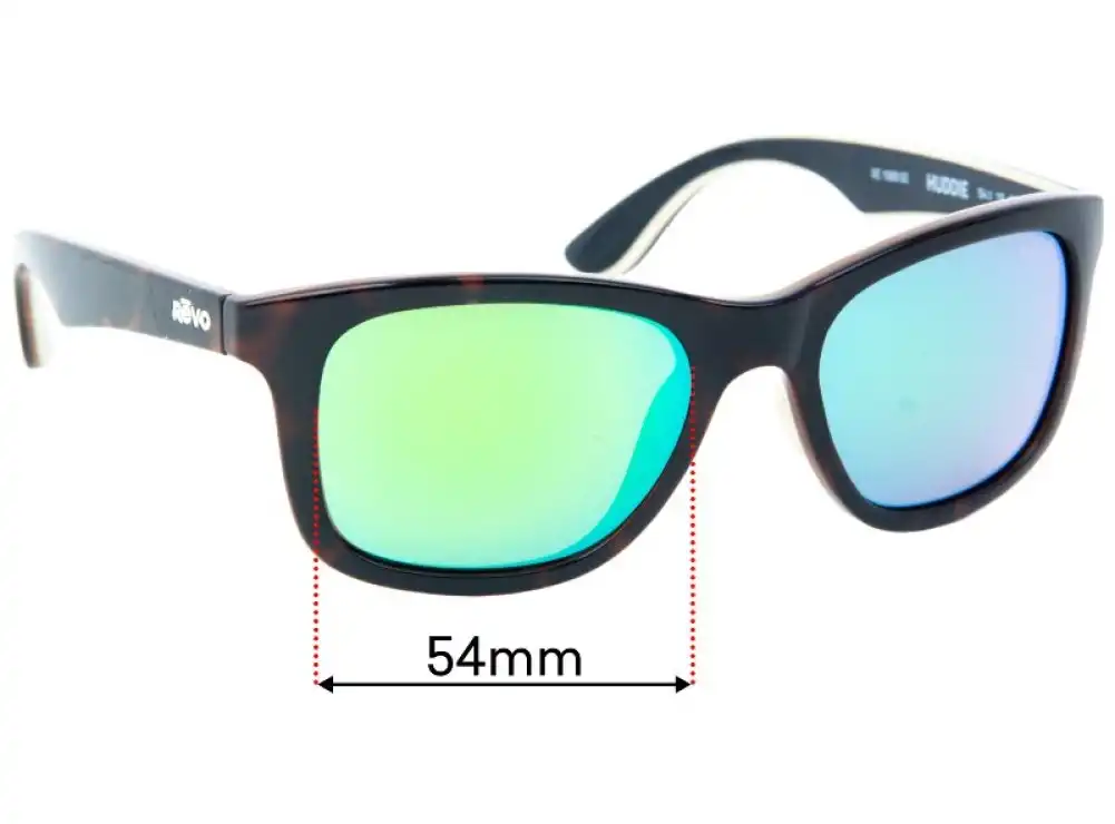 Sunglass Fix Replacement Lenses for Revo Huddie - 54mm Wide Sunglass Fix Replacement Lenses for Revo Huddie - 54mm Wide