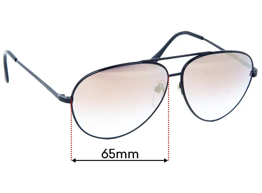 Sunglass Fix Replacement Lenses for Serengeti Aviator - 65mm Wide Sunglass Fix Replacement Lenses for Serengeti Aviator - 65mm Wide