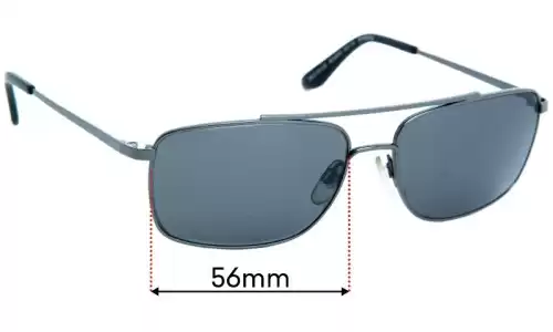 Sunglass Fix Replacement Lenses for Specsavers Ancelotti - 56mm Wide Sunglass Fix Replacement Lenses for Specsavers Ancelotti - 56mm Wide