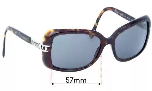 Sunglass Fix Replacement Lenses for Tiffany & Co TF 4025-B - 57mm Wide Tiffany & Co TF 4025-B Replacement Lenses 57mm wide