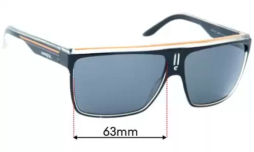 Sunglass Fix Replacement Lenses for Carrera 22 - 63mm Wide Sunglass Fix Replacement Lenses for Carrera 22 - 63mm Wide