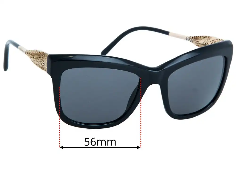 Sunglass Fix Replacement Lenses for Burberry BE 4207 - 56mm Wide Sunglass Fix Replacement Lenses for Burberry BE 4207 - 56mm Wide