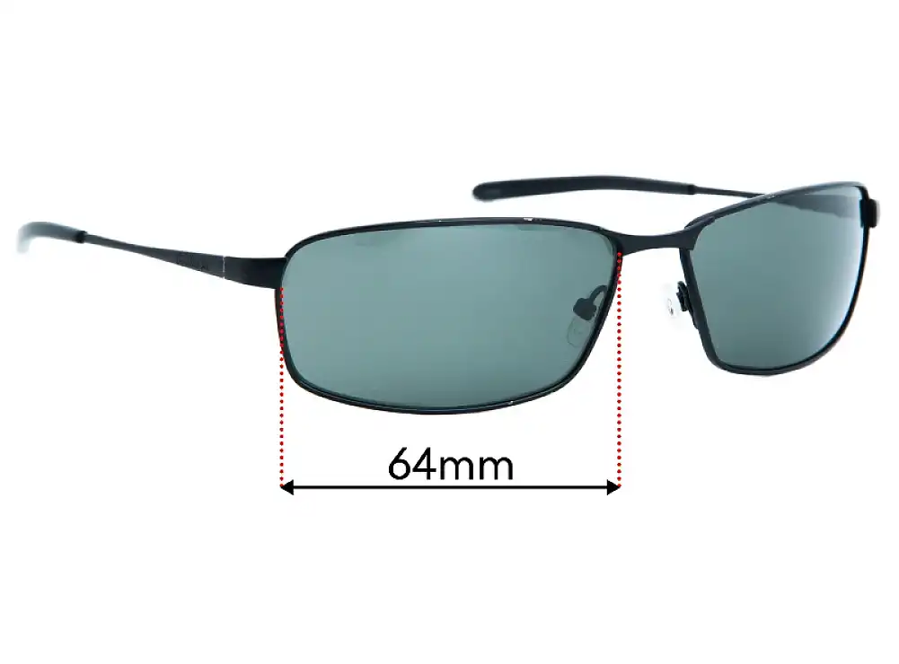 Sunglass Fix Replacement Lenses for Caribbean Sun CS0031M - 64mm Wide Sunglass Fix Replacement Lenses for Caribbean Sun CS0031M - 64mm Wide