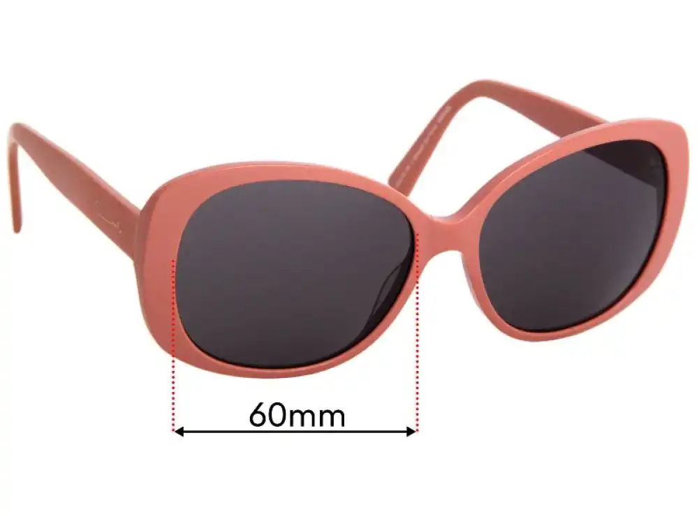 Sunglass Fix Replacement Lenses for Carla Zampatti Sun Rx 02 - 60mm Wide Sunglass Fix Replacement Lenses for Carla Zampatti Sun Rx 02 - 60mm Wide