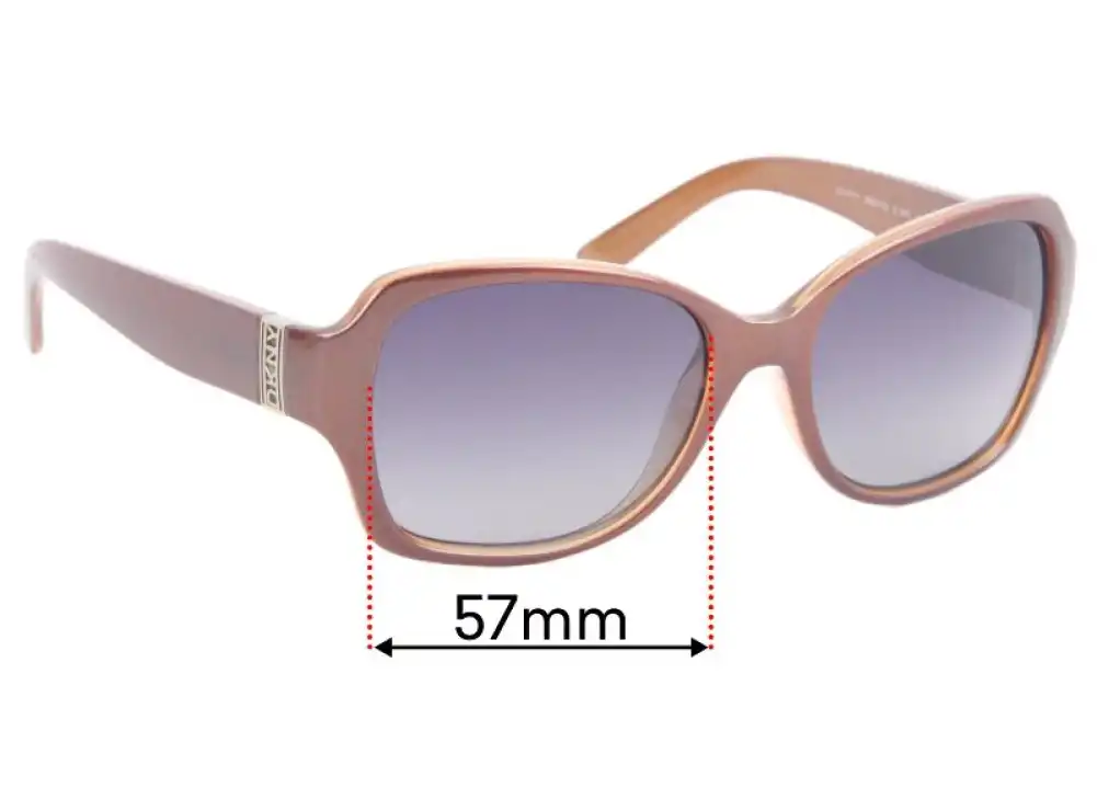Sunglass Fix Replacement Lenses for DKNY DY4111 - 57mm Wide Sunglass Fix Replacement Lenses for DKNY DY4111 - 57mm Wide