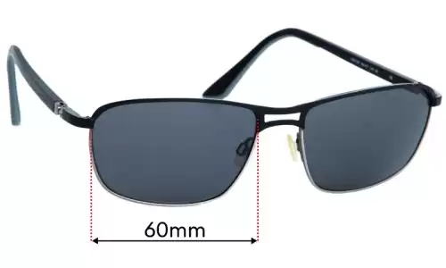 Sunglass Fix Replacement Lenses for Greg Norman G2015S - 60mm Wide Sunglass Fix Replacement Lenses for Greg Norman G2015S - 60mm Wide