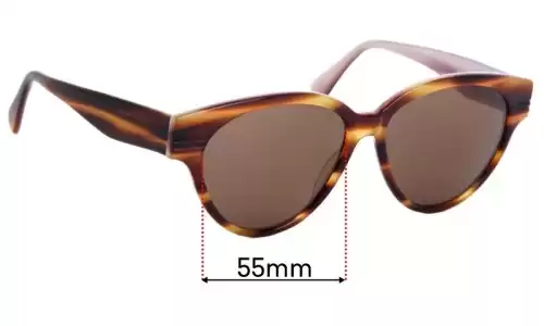 Sunglass Fix Replacement Lenses for Indo Florida - 55mm Wide Sunglass Fix Replacement Lenses for Indo Florida - 55mm Wide